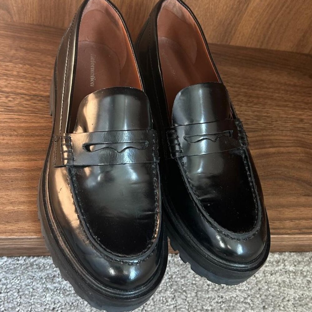 Agathea Chunky Loafer from Reformation: Wide feet? Ignore this one